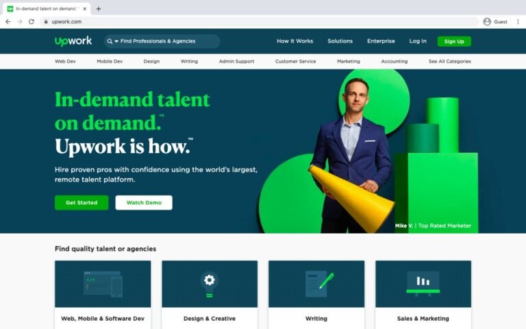 upwork review